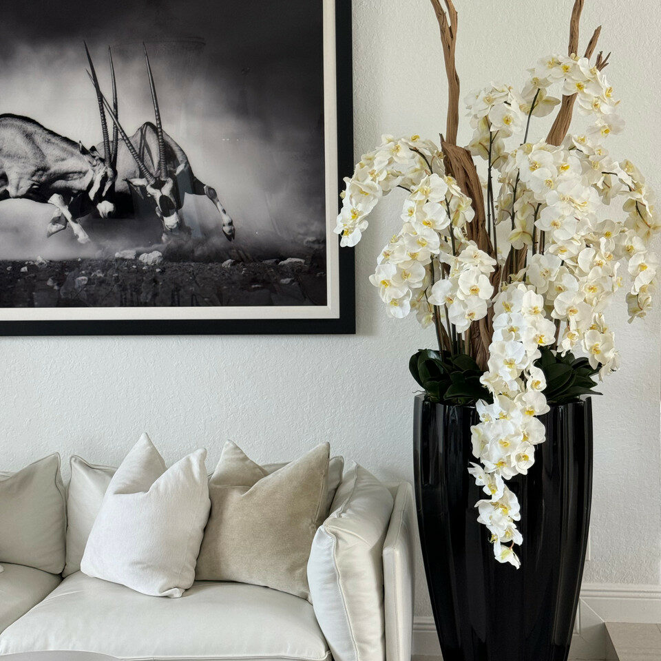 Lírio Imperial Supreme Edição Especial 92 - Planta Artificial Decorativa Premium
