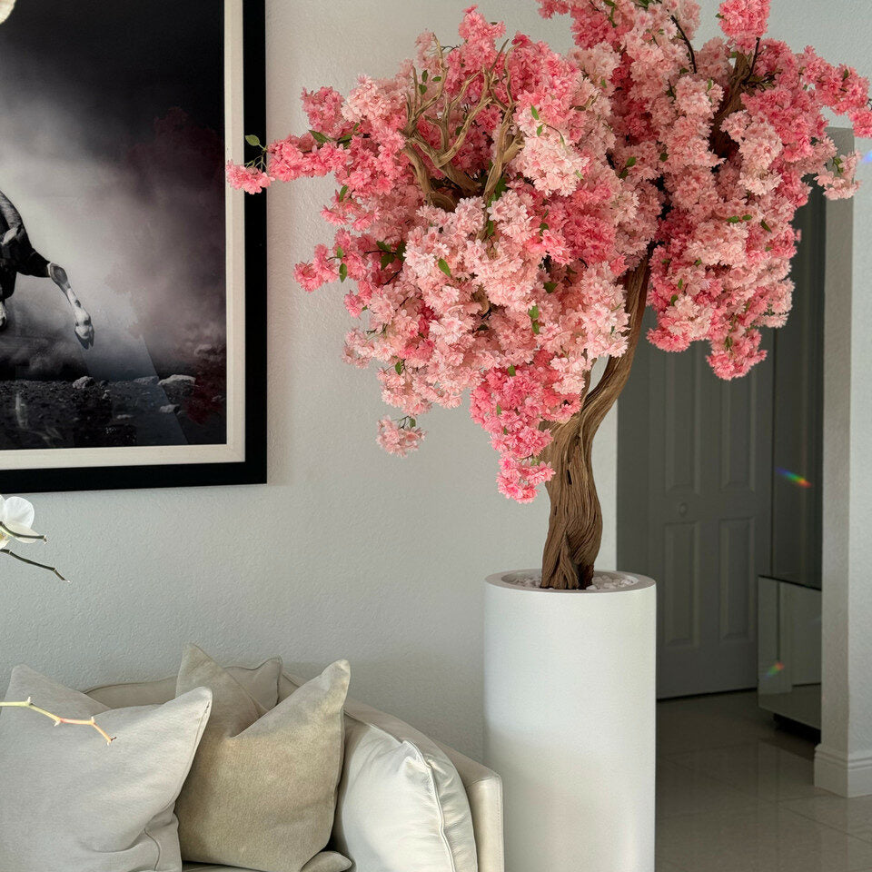 Dália Belle Vie Edição Especial 98 - Planta Artificial Decorativa Premium