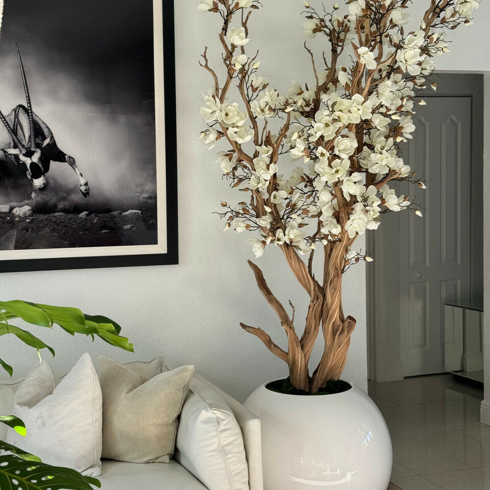 Árvore Palmeira Riviera - Planta Artificial Decorativa Premium