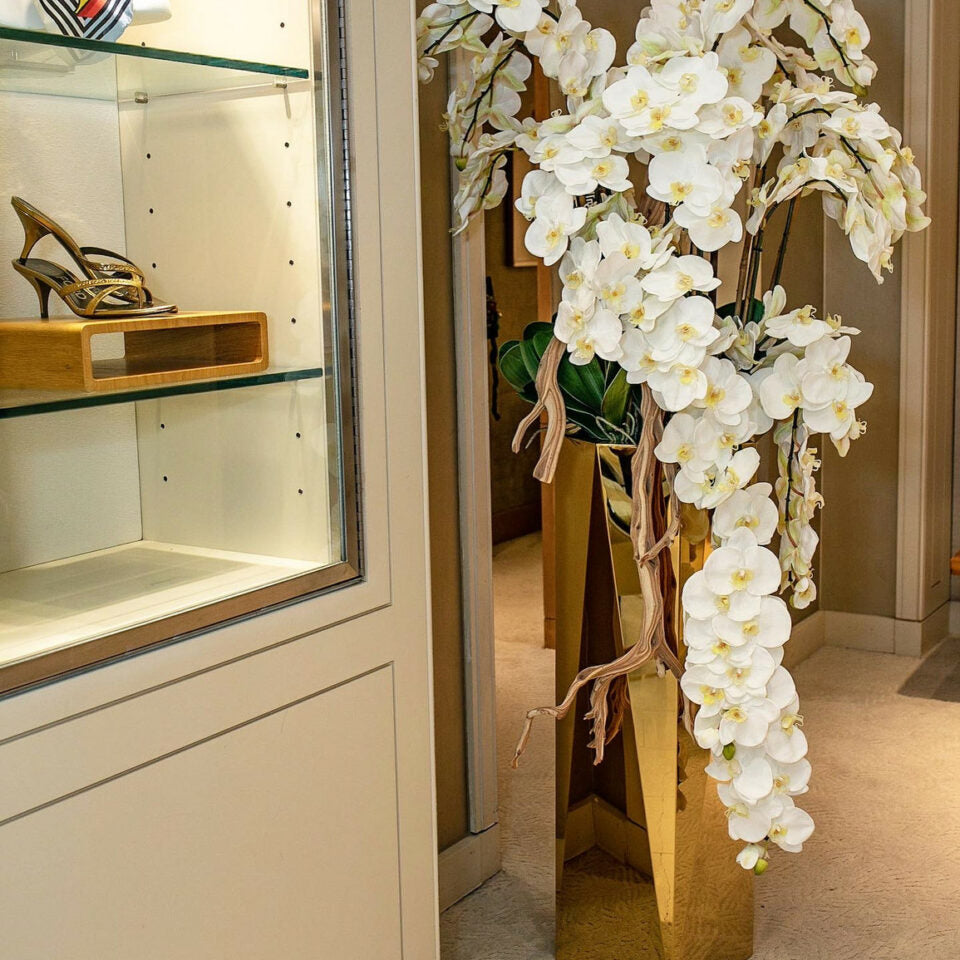 Cachepô Atlântida Decor - Planta Artificial Decorativa Premium